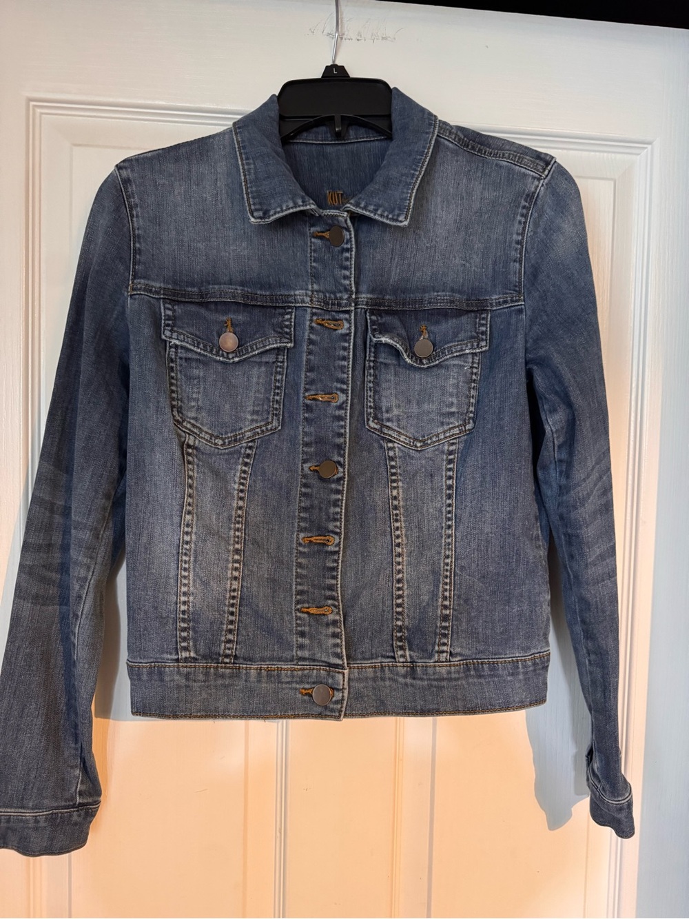 KUT Classic Blue Denim Jacket - Women's